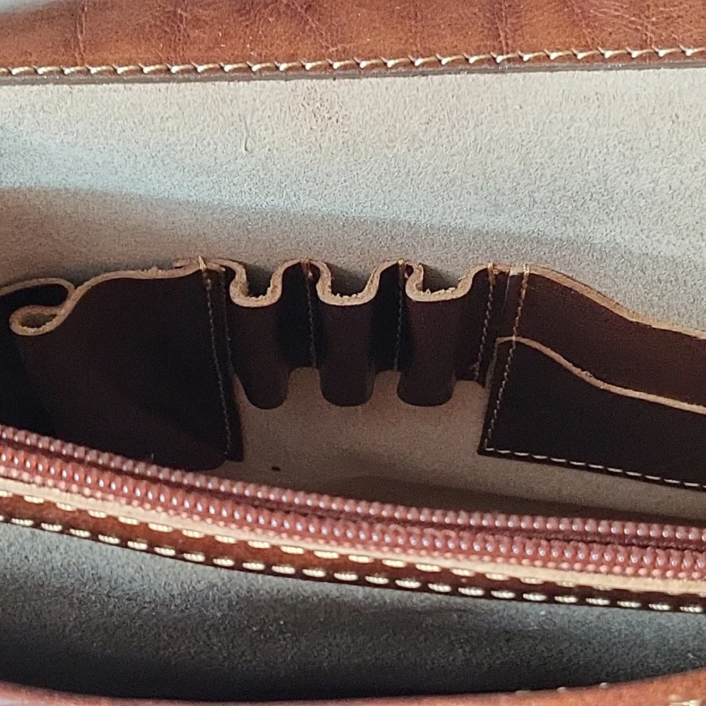 FLOTO CEO Brown Leather Unisex Bag